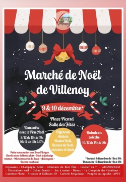 Marché de noël - VILLENOY (77)